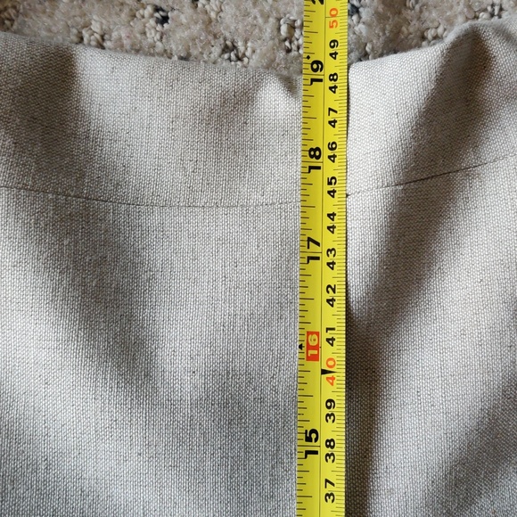 Harve Bernard NWOT linen embroidered skirt set size 12 - Picture 8 of 16